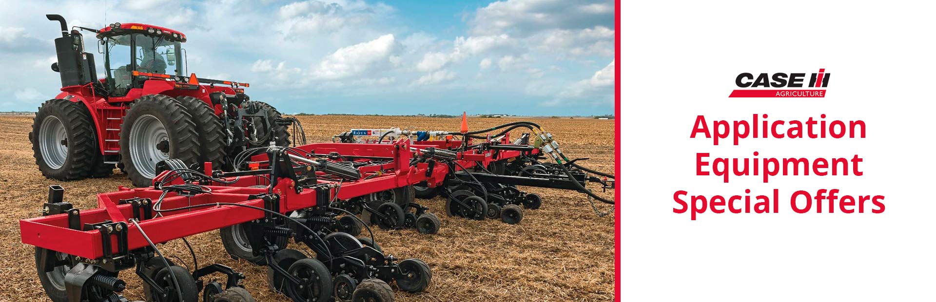 Case IH: Application Equipment Special Offers